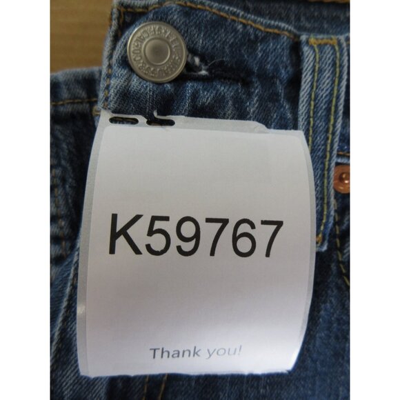 Levis 502 Jeans 28X32 Taper Red Tab Denim Stretch Pants Preppy NEW - Picture 13 of 13